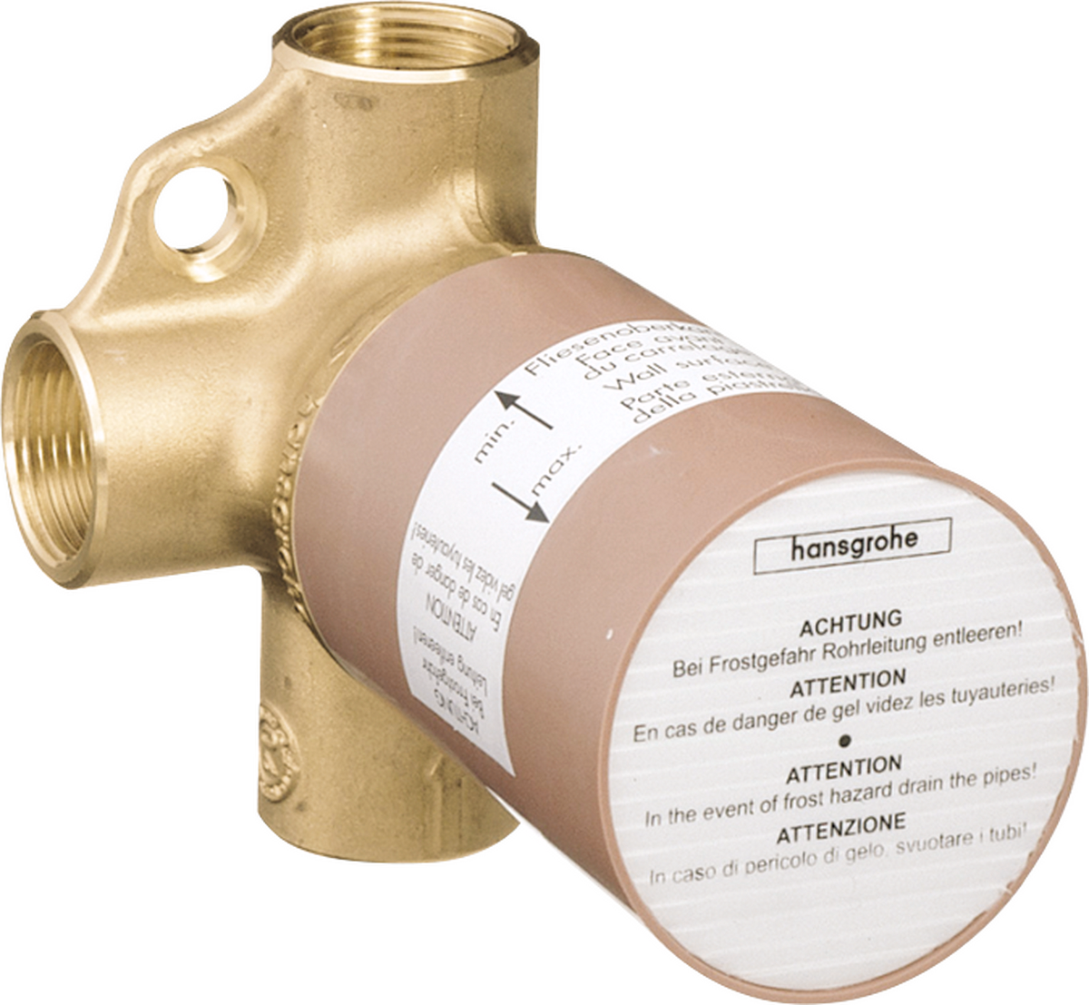 Basic Set Trio 2-Way Diverter Valve with Shut-Off 3/4"