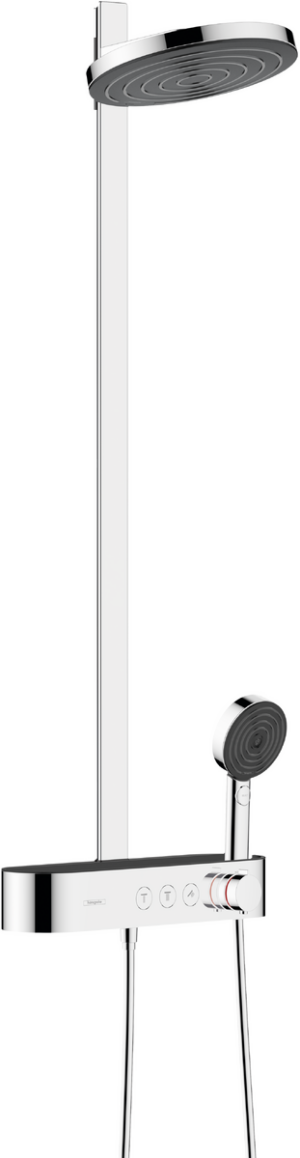 Pulsify Showerpipe 260 2jet With ShowerTablet Select 400