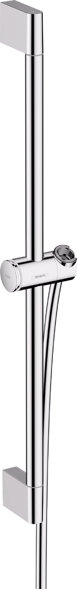 Unica Shower Bar Pulsify with Push Slider and Isiflex Shower Hose 160cm