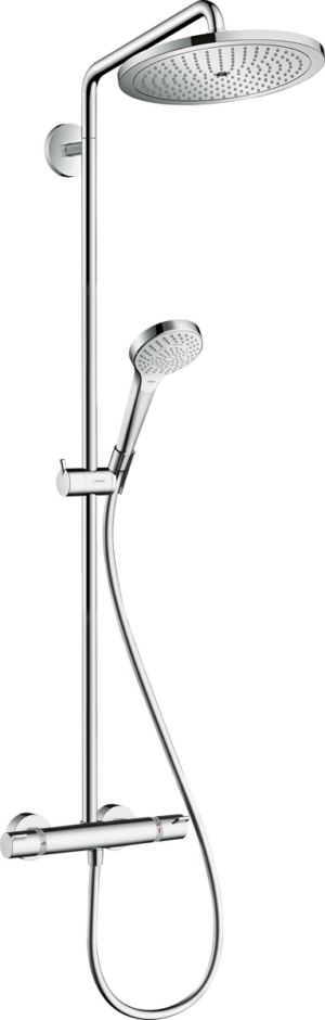 Croma Select S 280 Air 1jet Showerpipe With Swiveling Shower Arm