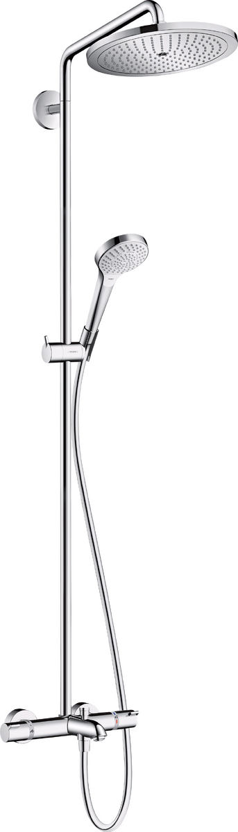 Croma Select S Showerpipe 280 1jet with Thermostatic Bath Mixer