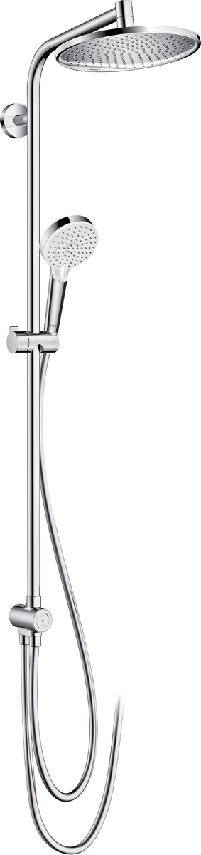 Crometta S 240 1Jet Showerpipe Reno EcoSmart