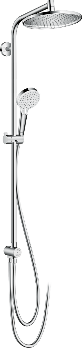 Crometta S 240 1Jet Showerpipe Reno EcoSmart