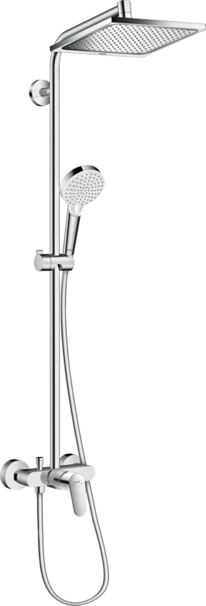 Crometta E 240 1jet Showerpipe Single Lever Mixer