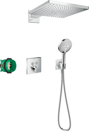 Raindance E Shower System 300 1jet With ShowerSelect Square