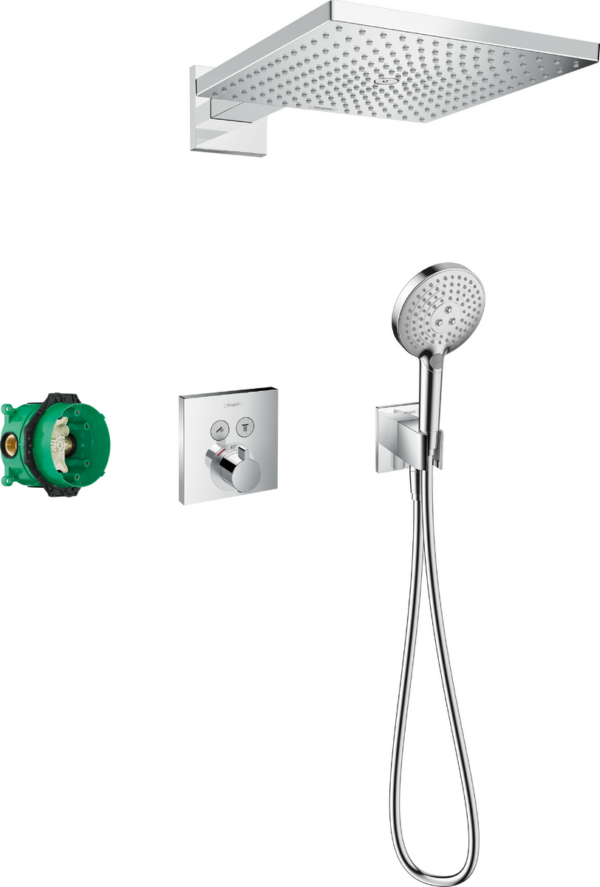 Raindance E Shower System 300 1jet With ShowerSelect Square
