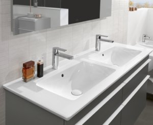 Venticello Double Vanity Washbasin - Width 1300 mm