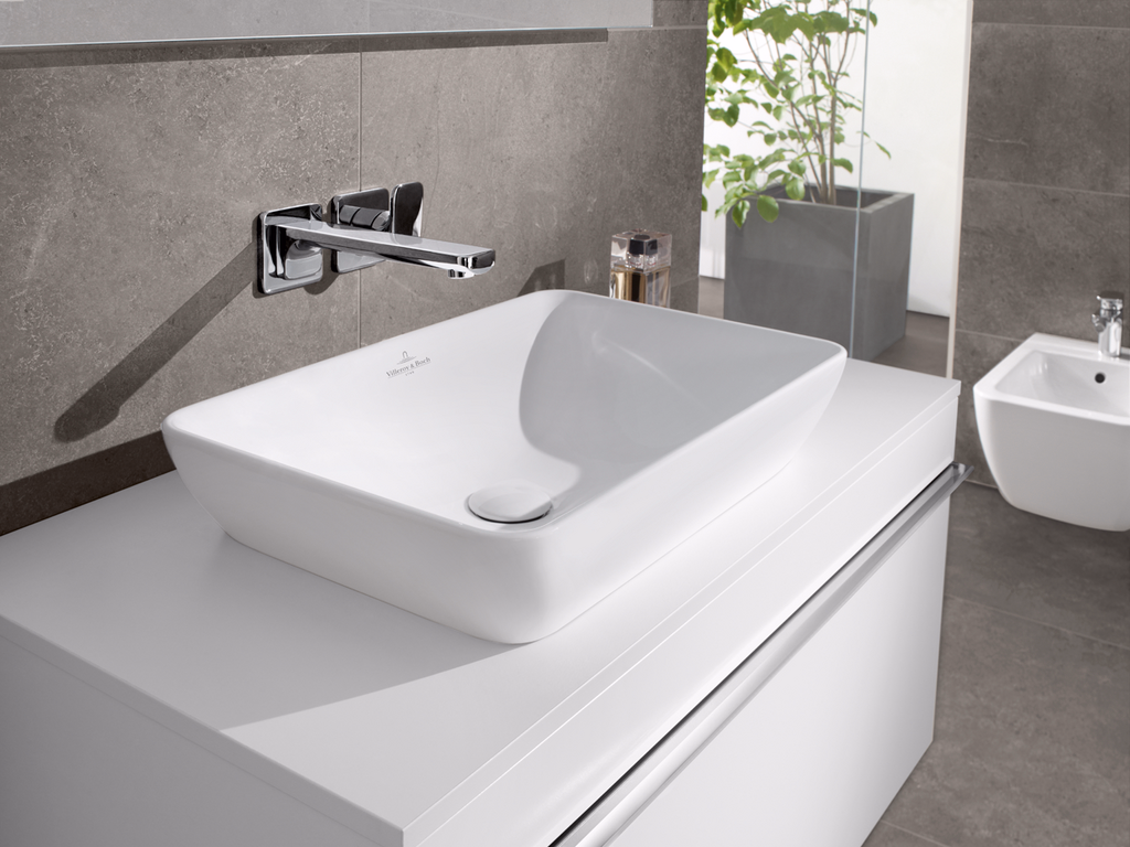 Villeroy & Boch Venticello Semi-Surface Mounted Washbasin - Width 550 mm