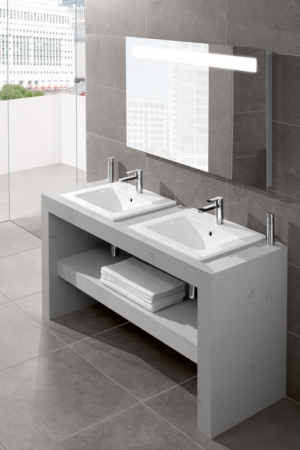 Venticello Washbasin - Width 600 mm - Ground Underside