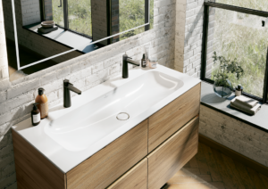 Finion Vanity Washbasin - Two Tap Holes