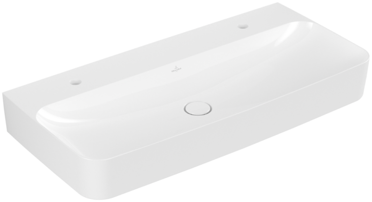 Finion Washbasin - 1000 x 470 mm - Two Tap Holes