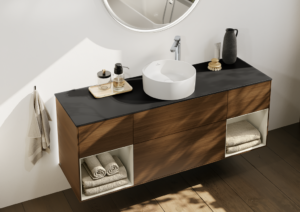 Collaro Round Surface-Mounted Washbasin