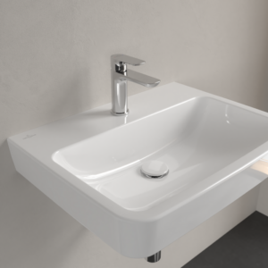 O.Novo Washbasins, 600 x 460 x 175 mm, Ground Underside & Rear