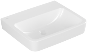 O.Novo Washbasins, 550 x 460 x 175 mm, Ground Underside & Rear