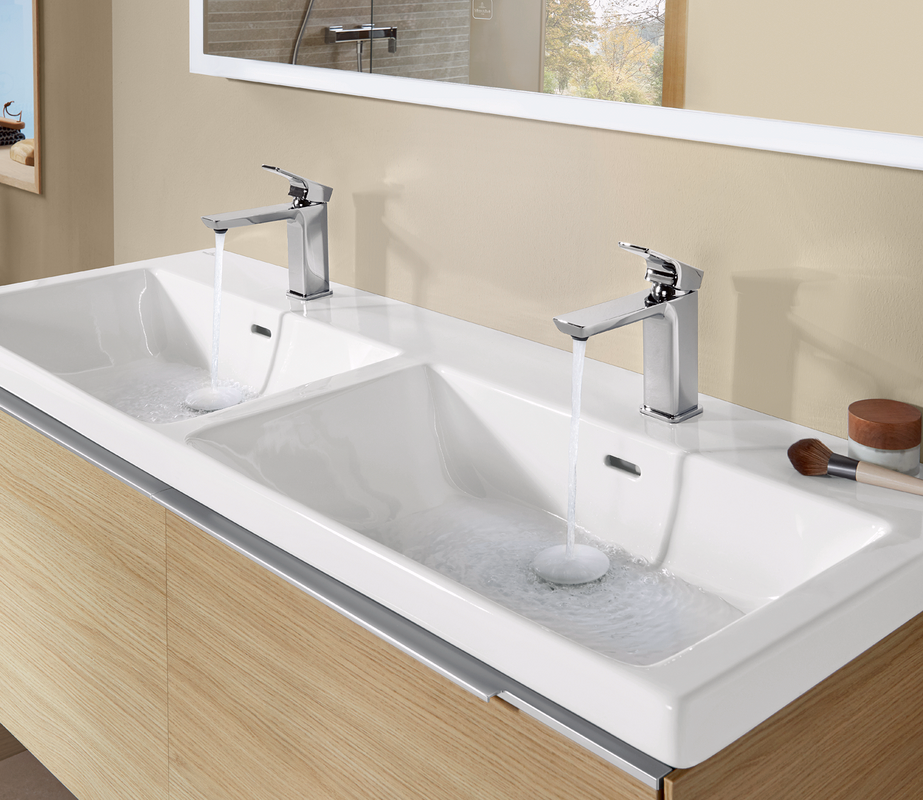 Subway 3.0 Double Vanity Washbasin 1300 x 470 mm