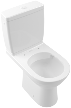 O.Novo Washdown WC For Close-Coupled WC Suite, Rimless Compact