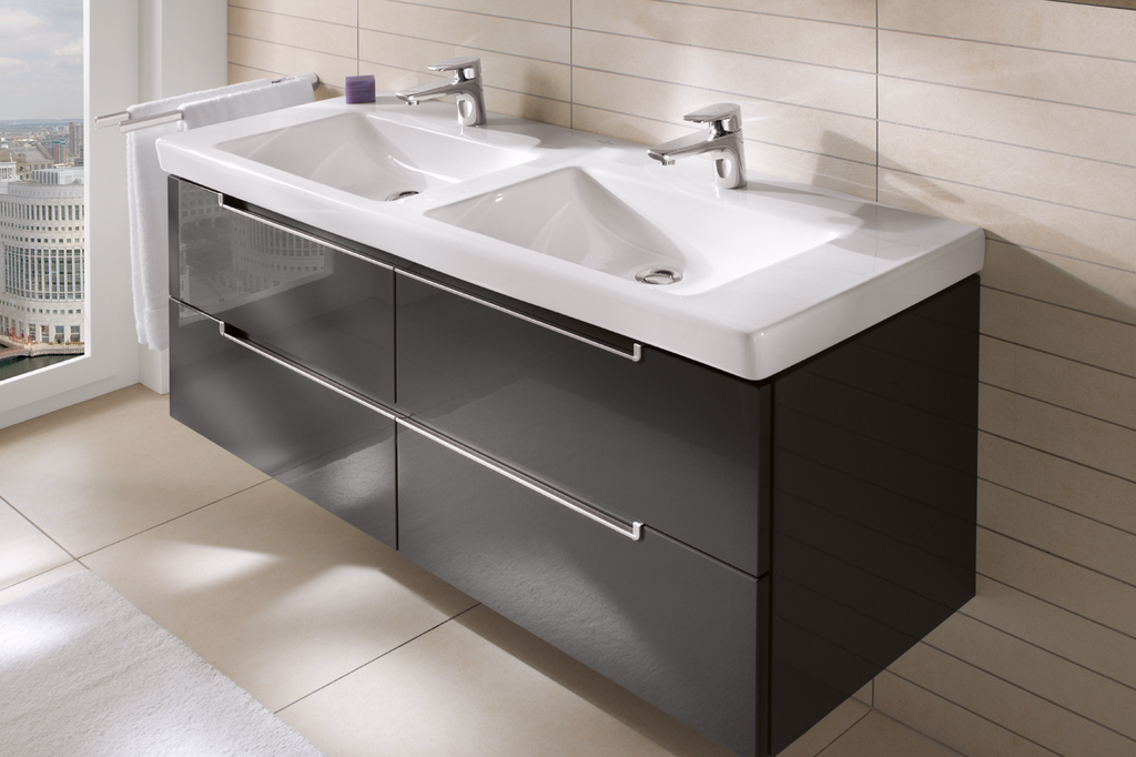 Subway 2.0 Double Vanity Washbasin