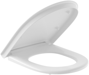 WC Seat & Cover ViCare - Hinges In Stainless Steel