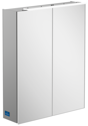 My View One Surface-Mounted Mirror Cabinet - 607 mm