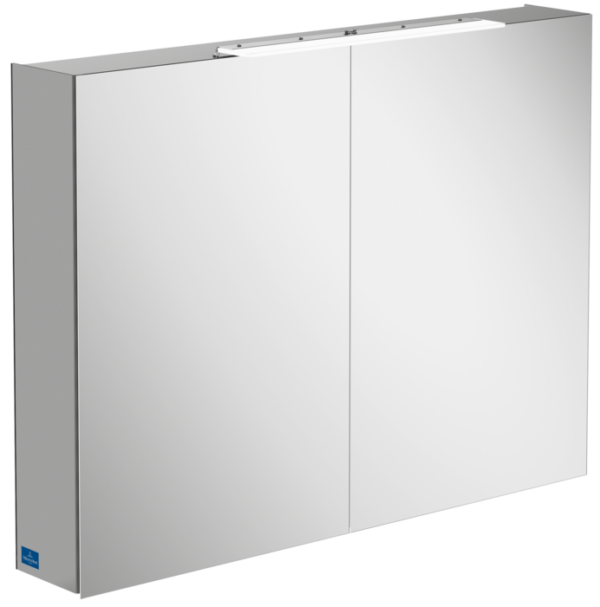 My View One Surface-Mounted Mirror Cabinet - 1007 mm