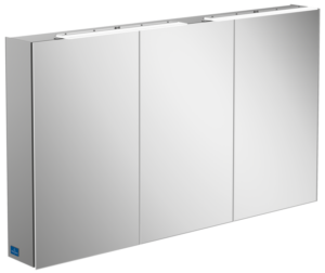 My View One Surface-Mounted Mirror Cabinet - 1307 mm