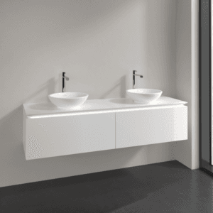 Legato Double Vanity Unit - 1 or 2 Pull-Out Compartments