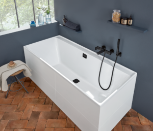Collaro Duo Rectangle 1700 mm x 750 mm Acrylic Bath