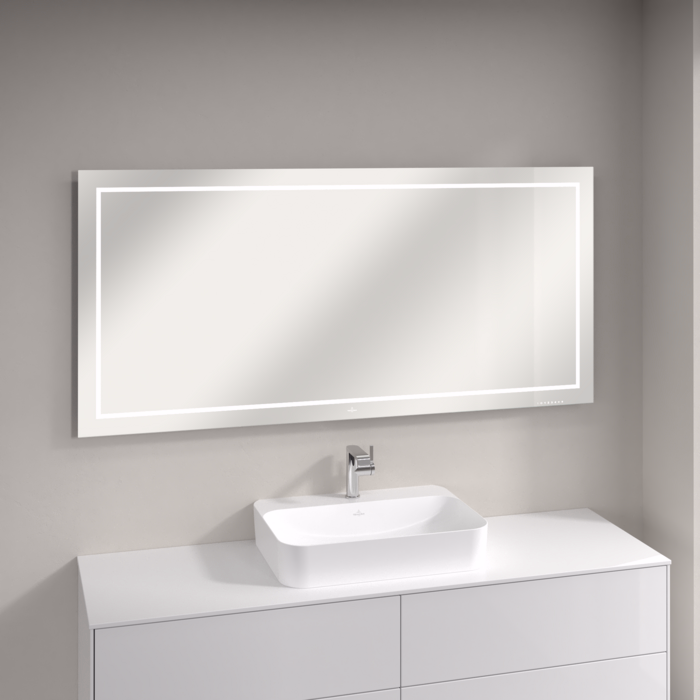 Villeroy & Boch Finion Mirror With LED Lighting - 1600 mm
