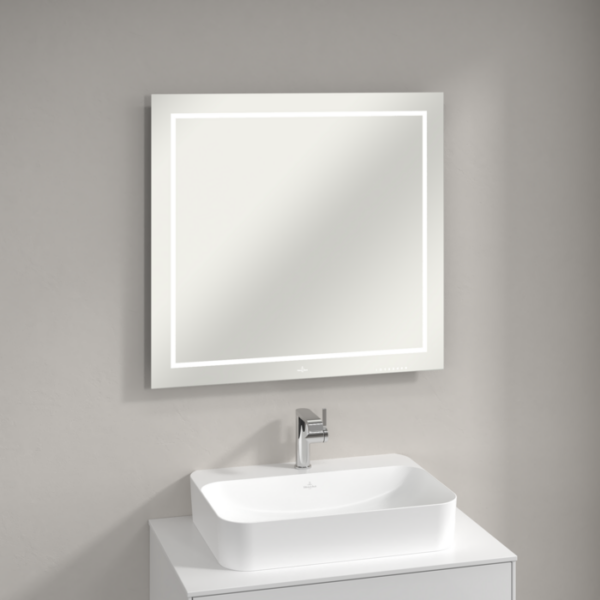 Finion Mirror With LED Lighting - 800 mm