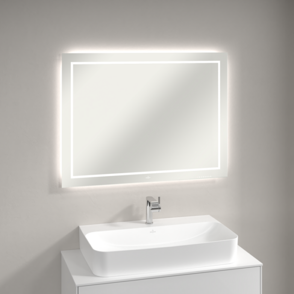 Finion Mirror With Wall Lighting - 1000 mm