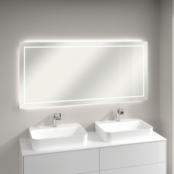 Finion Mirror With Wall Lighting - 1600 mm