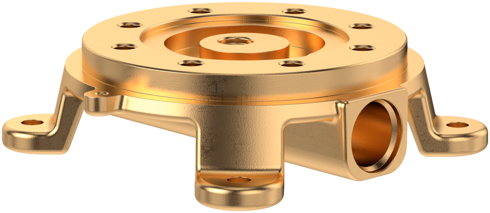 Fastening For Floor-Standing Bath Mixer - Brass