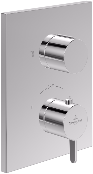 Conum Concealed Thermostat With One-Way Volume Control