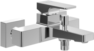 Architectura Square Single-Lever Bath & Shower Mixer