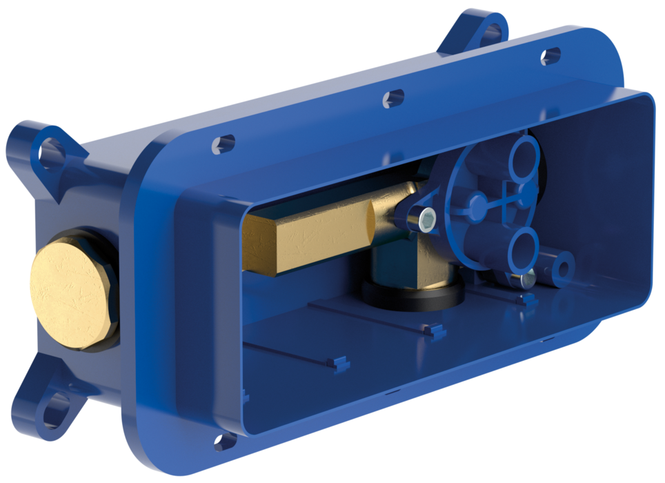 Universal Concealed Installation Unit For Single-Lever Mixer