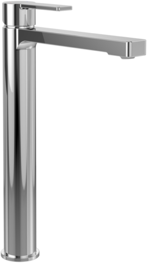 Architectura Tall Single-Lever Basin Mixer With Push-Open Waste