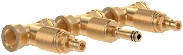 Concealed Installation Unit For Three-Hole Basin Mixer