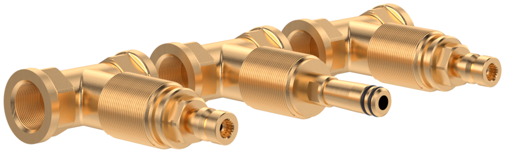 Concealed Installation Unit For Three-Hole Basin Mixer