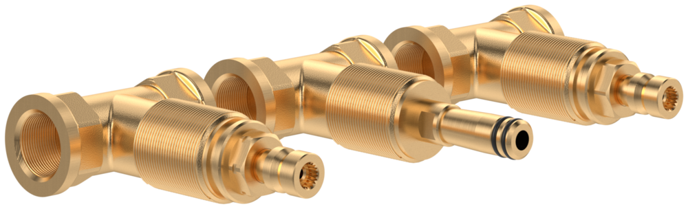 Concealed Installation Unit For Three-Hole Basin Mixer
