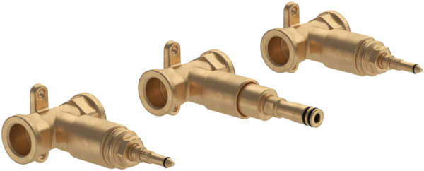 Concealed Installation Unit For Three-Hole Basin Mixer