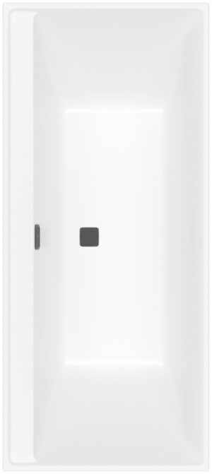 Collaro Duo Rectangle 1700 mm x 750 mm Acrylic Bath