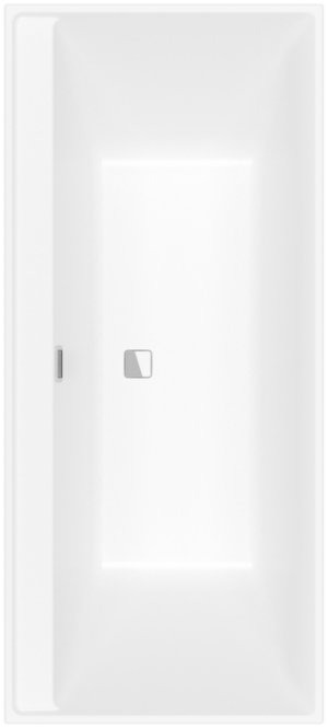 Collaro Duo Rectangle 1800 mm x 800 mm Acrylic Bath