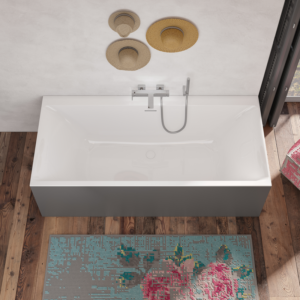 Subway 3.0 Duo Rectangle 1700 mm x 750 mm Quaryl®