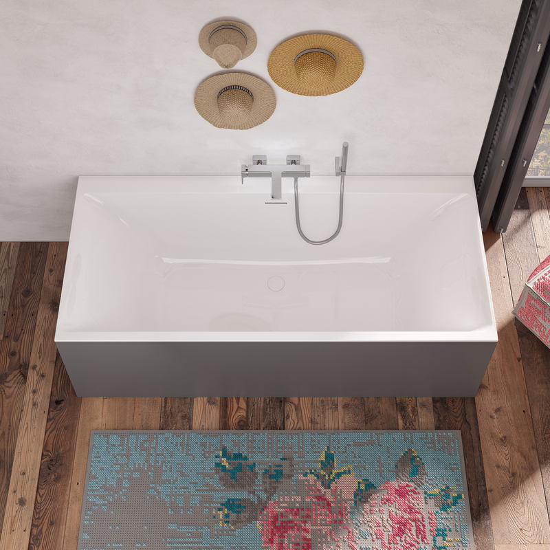 Villeroy & Boch Subway 3.0 Duo Rectangle 1700 mm x 750 mm Quaryl®