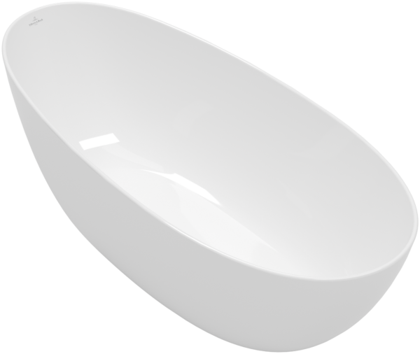 Antao Free-Standing 1700 mm x 750 mm Quaryl Bath With SilentFlow