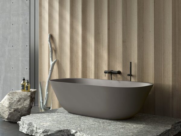 Theano Duo Free-Standing 1750 mm x 800 mm Quaryl®