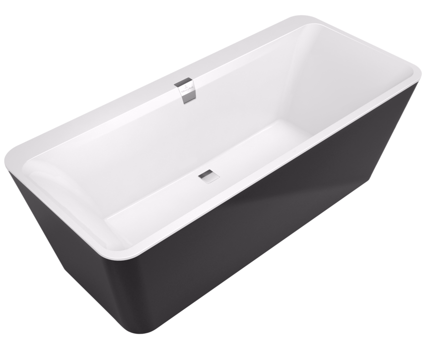 Squaro Edge 12 Duo Oval Bath - Quaryl® - Image 2