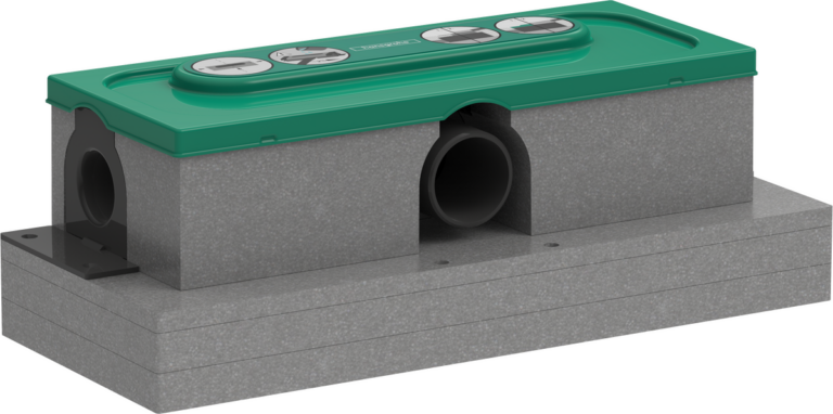 uBox Universal Base Set For Linear Shower Drains For Standard Installation