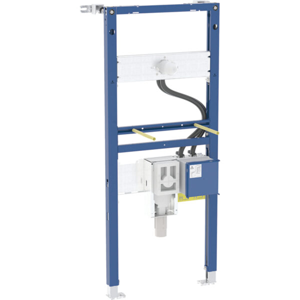 Duofix Element For Washbasin 130 cm, Electronic Wall-Mounted Tap With Concealed Function Box With Concealed Trap