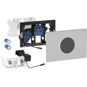 Sigma 10 WC Flush Control With Electronic Flush, Battery Operated, Automatic / Touchless